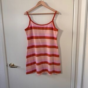 American Eagle Outfitters Multicolor Striped Shift Dress